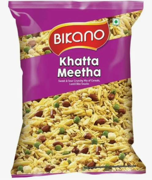 УЦЕНКА! Кисло-сладкая смесь Катта Мета СРОК ДО 09.2026 (Khatta Meetha Bikano) 200 г