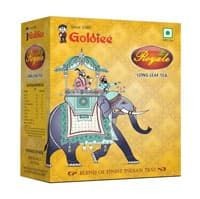 УЦЕНКА! Чай черный индийский крупнолистовой Голди ПОМЯТА КОРОБКА (Long Leaf Tea Goldiee) 200 г 