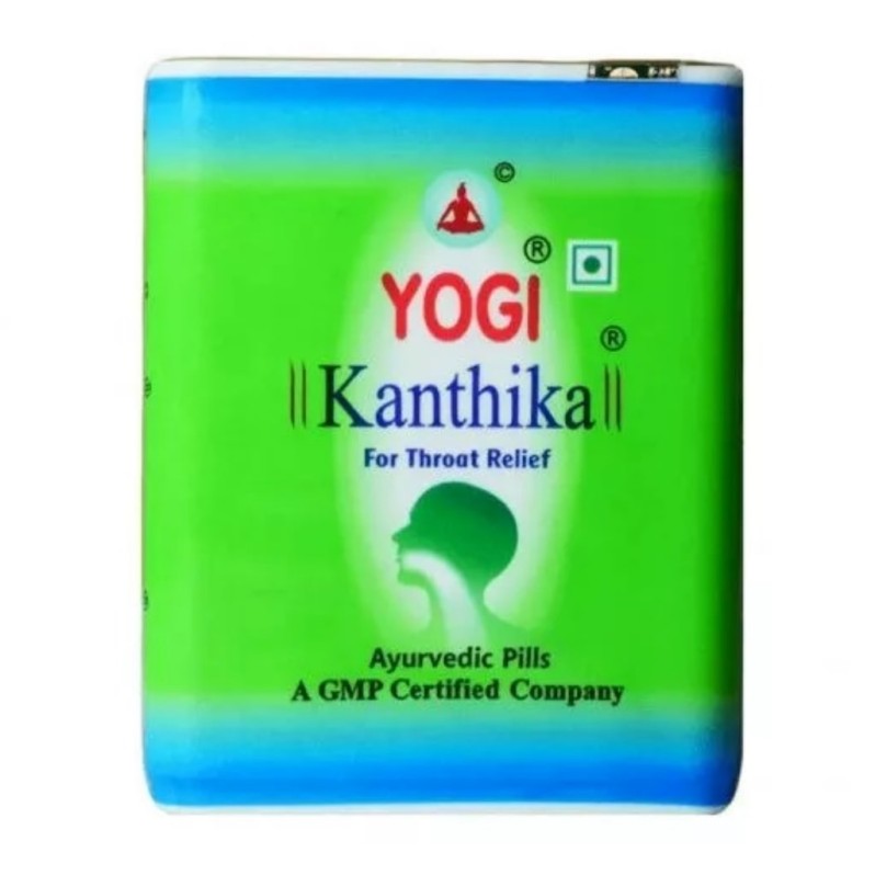 Йоги Кантика драже для лечения горла (Yogi Kanthika Yogi Ayurvedic) 70 шт