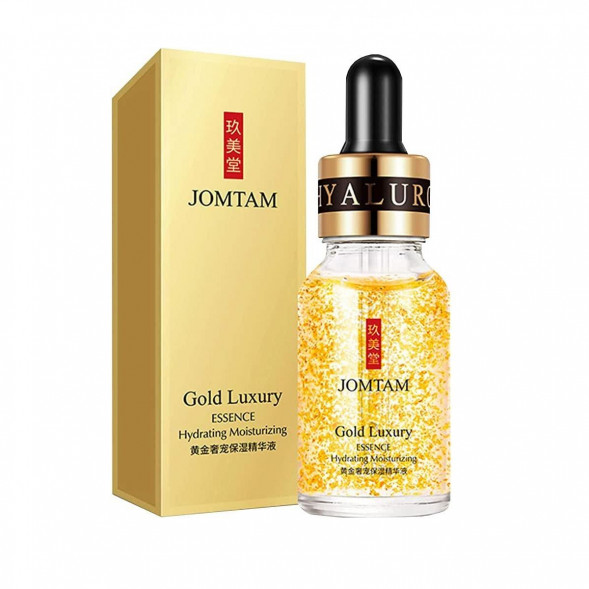Сыворотка для кожи лица с частицами золота (Gold Luxury Moisturizing Essence Jomtam) 15 мл