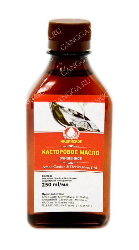 Индийское касторовое масло (Amee Castor Oil Premium Quality) 250 мл