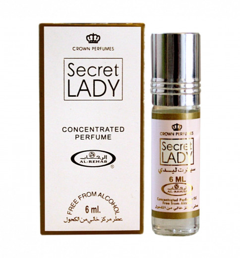 Масляные арабские духи Секрет Леди Аль-Рехаб (Concentrated Perfume Secret Lady Al-Rehab) 6мл — 