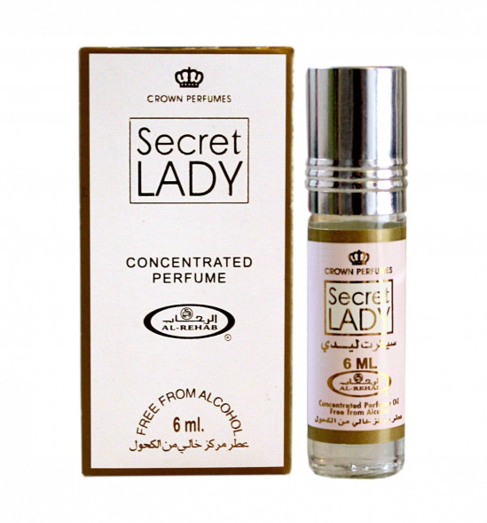 Масляные арабские духи Секрет Леди Аль-Рехаб (Concentrated Perfume Secret Lady Al-Rehab) 6 мл