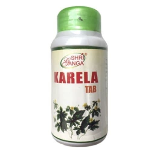 Карела таблетки для регуляции сахара в крови Шри Ганга (Karela Shri Ganga) 120 табл