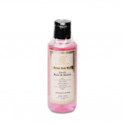 УЦЕНКА! Гель для душа Кхади Роза и мед БЕЗ ПЛЕНКИ (Body Wash Khadi ROSE and HONEY Khadi) 210 мл