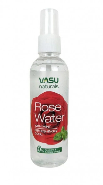 Розовая вода с мятой спрей Васу (Rose Water with Mint Vasu) 200 мл