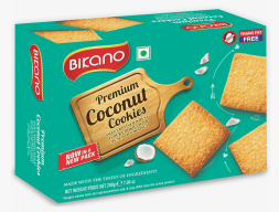 УЦЕНКА! Печенье кокосовое СРОК ДО 09.2026 (Coconut cookies Bikano) 200 г