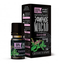 Эфирное натуральное масло Пачули Крымские масла (Patchouli oil) 5 мл