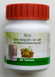 Махасударшан Гханвати Патанджали (Mahasudarshan Ghan Vati Patanjali Divya) 60 табл