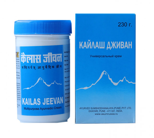 Мазь Кайлаш Дживан аюрведическая (Kailas Jeevan) 230 г
