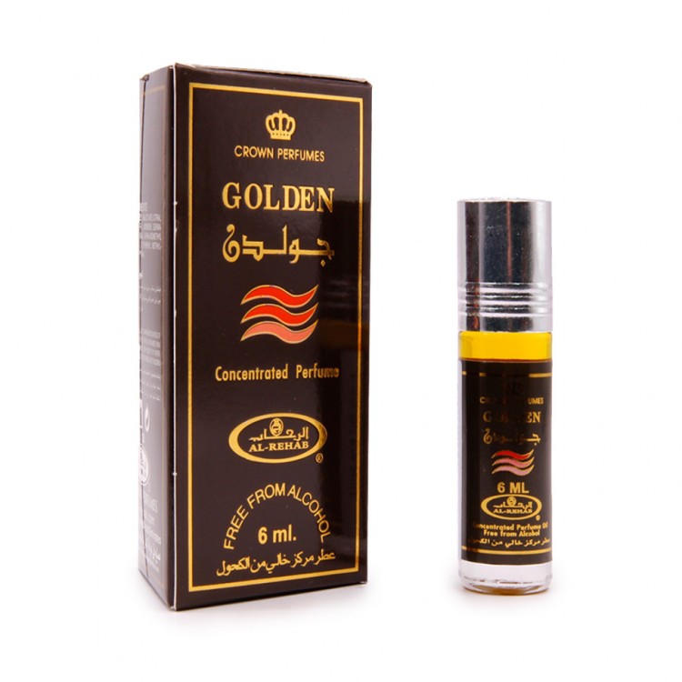 Масляные арабские духи Голден Аль-Рехаб (Concentrated Perfume Golden Al ...