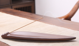 Подставка для благовоний Одинокий лист, керамика 23 см