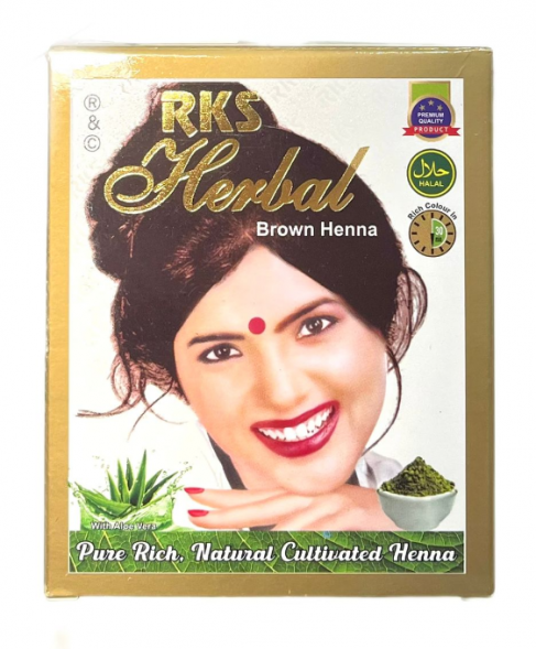 Хна индийская Коричневая Хербал (Brown Henna Herbal) 6x10 г