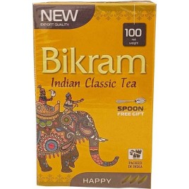 Чай черный индийский байховый Ассам Счастье Бикрам (Bikram Black Assam Tea + Darjling Happy) 100 г + подарок чайная ложка