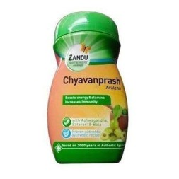 УЦЕНКА! Чаванпраш Авалеха Занду ПОРВАНА ЭТИКЕТКА (Chyawanprash Avaleha Zandu) 450 г