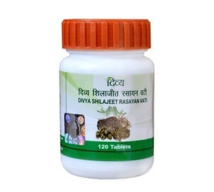 Шиладжит Расаян Вати Дивья Патанджали (Divya Shilajeet Rasayan Vati) 120 табл