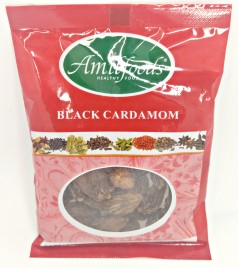 Кардамон черный целый Амилфудс (Black Cardamom Amilfoods) 50 г