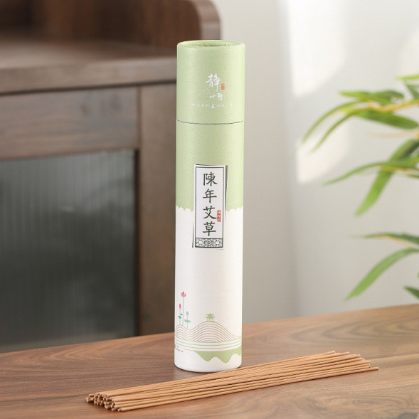 Китайские палочки благовония в тубе Выдержанная полынь (Chinese Incense Aged Wormwood) 150 шт