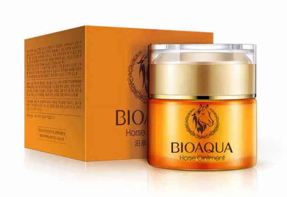 Крем для лица с лошадиным жиром (Bioaqua Horse Ointment Cream) 50 г