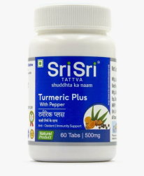 УЦЕНКА! Турмерик плюс Шри Шри СРОК до 01.2027 (Turmeric Plus Sri Sri) 60 табл