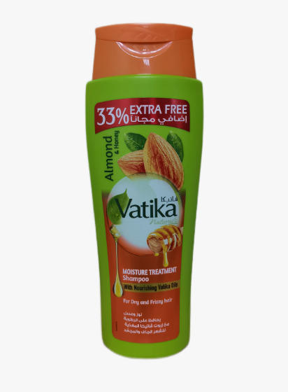 Шампунь Миндаль и Мед Увлажняющий Дабур Ватика (Dabur Vatika Almond Honey Moisture Treatment) 532 мл 