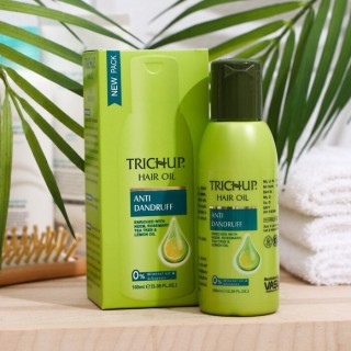 УЦЕНКА! Масло для волос против перхоти Тричуп СРОК ДО 10.2026 (Hair Oil Anti-Dandruff Trichup Vasu) 100 мл