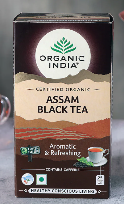 Чай черный Ассам Органик Индия (Assam Black Tea Organic India) 25 пакетиков