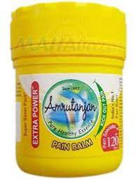 Амрутанджан бальзам желтый Экстра Сила (Amrutanjan pain balm yellow Eхtra Power) 27,5 мл