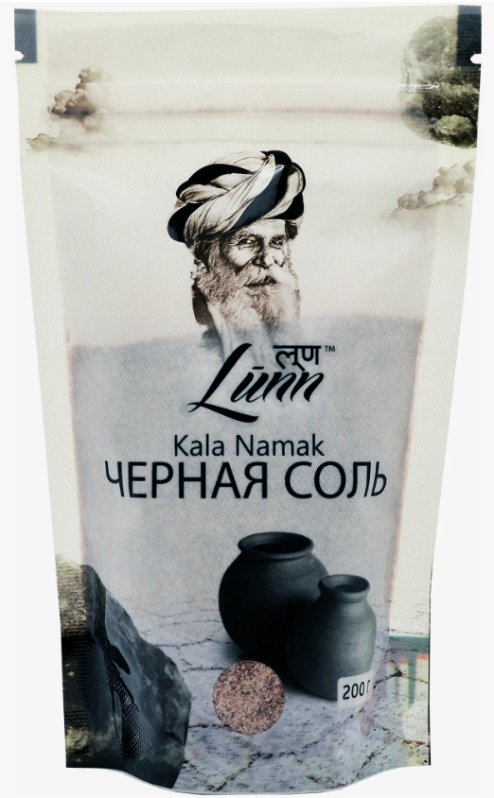 Черная соль (Kala Namak Lunn) 200 г