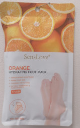 Маска для ног увлажняющая Апельсин (Foot Mask Hydrating Orange SensLove) 2 шт