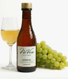 НеВино безалкогольное полусладкое Купаж № 7 Белый виноград и шардоне (Nevino) 200 мл