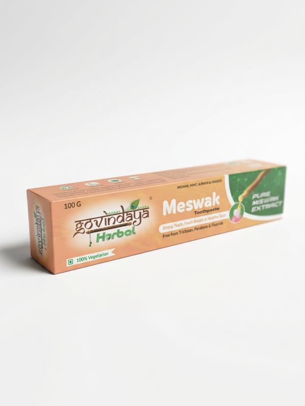 Зубная паста Месвак Говиндая (Meswak toothpaste Govindaya) 100 г