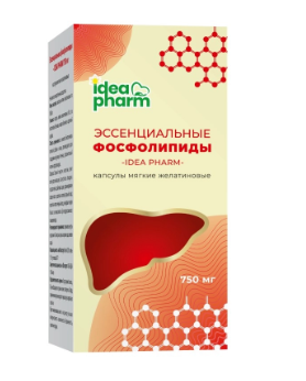 Эссенциальные фосфолипиды (Idea Pharm) мягкие желатиновые капсулы массой 750 мг - 60 капсул