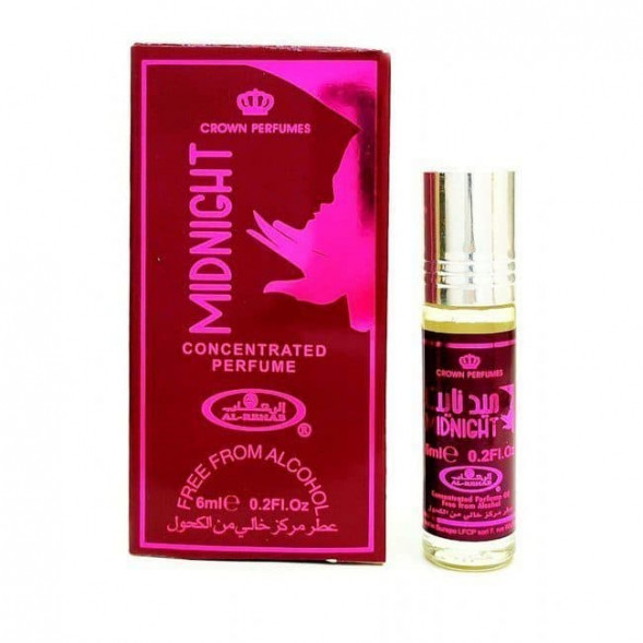 Масляные арабские духи Полночь Аль-Рехаб (Concentrated Perfume Midnight Al-Rehab) 6мл