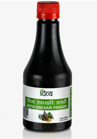 Свасари Правахи сироп от простуды Патанджали (Swasari Pravahi Divya Patanjali) 250 мл