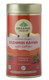 Травяной чай Кашмири Кахва с шафраном Органик Индия (Kashmiri Kahwa with Saffron Organic India) 100 г