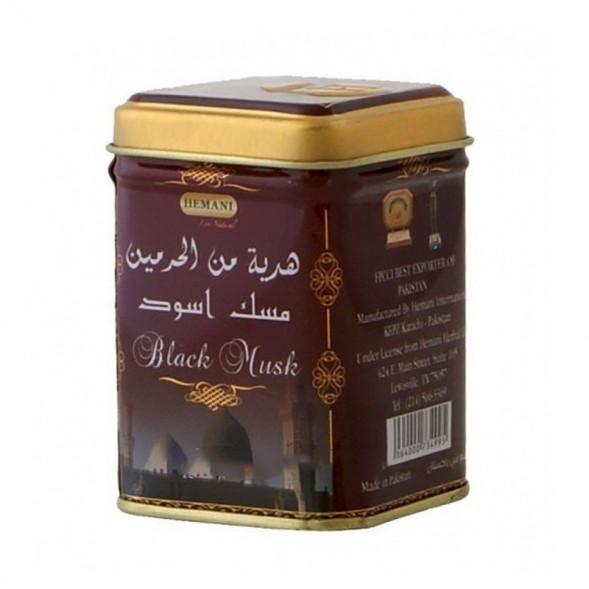 Арабские сухие твердые духи Черный Муск Хемани (Black Musk Hemani Pakistan) 25 г