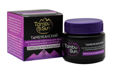 Крем для лица с гиалуроновой кислотой Омолаживающий (TambuSun) 50 мл
