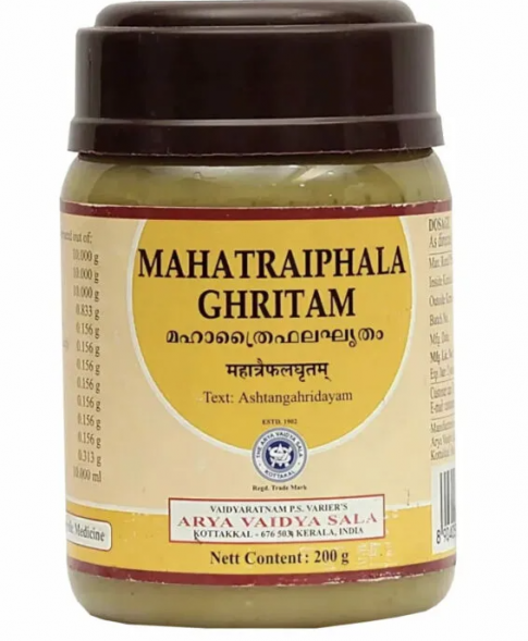 Махатрифала Гритам Коттаккал (Mahatriphala Ghritam Kottakkal) 200 г