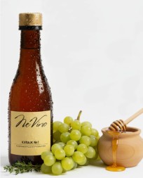 НеВино безалкогольное Купаж № 1 Белый виноград и натуральный мед (Nevino) 200 мл