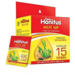 Хонитус напиток от простуды Дабур (Honitus Hot Sip Ayur Kaadha Dabur) 1 саше