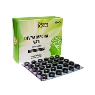 Медха вати таблетки для работы мозга Дивья (Medha vati Divya Patanjali) 120 табл