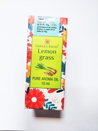 Масло ароматическое Лемонграсс Гарден Фреш (Lemongrass Pure Aroma Oil Garden Fresh) 10 мл