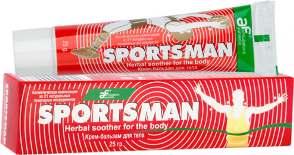 Травяной крем-бальзам для тела Спортсмен Боро Фреш (Sportsman Herbal Soother for the Body Boro Fresh) 25 г