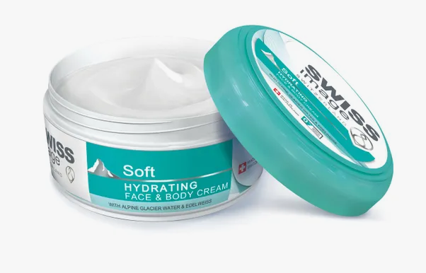 Крем для лица и тела Увлажняющий с маслом миндаля сладкого (Swiss Image Soft Hydrating) 200 мл