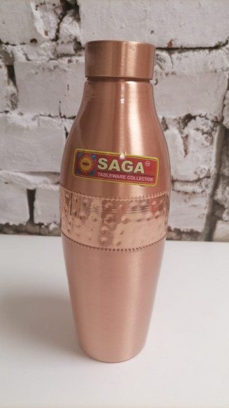 Медная бутылка Сага (Copper water Bottle DOLPHIN Saga) 1000 мл