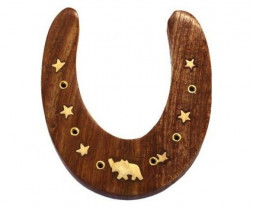 Подставка для благовоний Подкова дерево Шишам