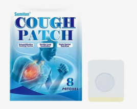 Пластырь от першения в горле и кашля (Cough Patch Sumifun) 8 шт