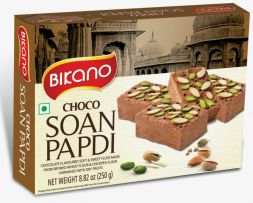 Сладкая нежная халва Соан Папди Чоко с орехами (Soan Papdi Choco Bikano) 250 г