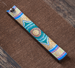 Подставка для благовоний керамическая Этническая эмаль 22,5 см